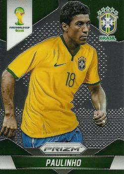 2014 Panini Prizm FIFA World Cup Brazil #110 Paulinho Front