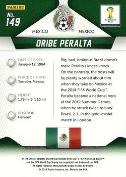 2014 Panini Prizm FIFA World Cup Brazil #149 Oribe Peralta Back
