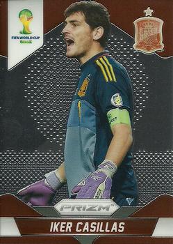 2014 Panini Prizm FIFA World Cup Brazil #170 Iker Casillas Front