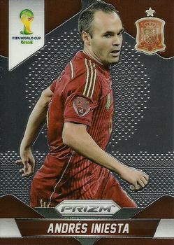 2014 Panini Prizm FIFA World Cup Brazil #177 Andres Iniesta Front