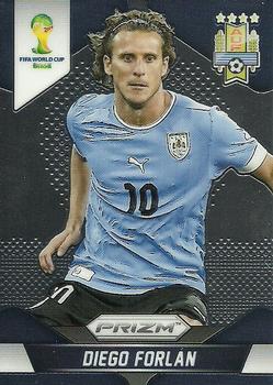 2014 Panini Prizm FIFA World Cup Brazil #192 Diego Forlan Front