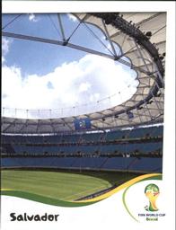 2014 Panini FIFA World Cup Brazil Stickers #29 Itaipava Arena Fonte Nova Front