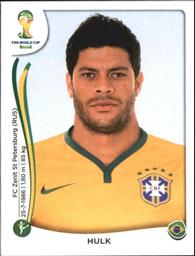 2014 Panini FIFA World Cup Brazil Stickers #49 Hulk Front