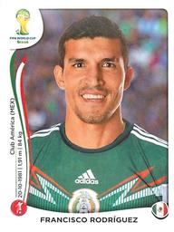 2014 Panini FIFA World Cup Brazil Stickers #74 Francisco Rodriguez Front