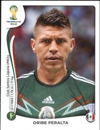 2014 Panini FIFA World Cup Brazil Stickers #86 Oribe Peralta Front