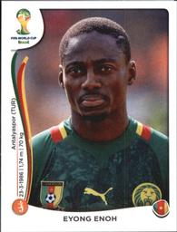 2014 Panini FIFA World Cup Brazil Stickers #100 Eyong Enoh Front