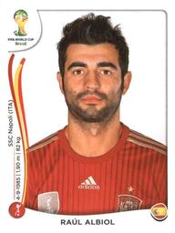 2014 Panini FIFA World Cup Brazil Stickers #113 Raul Albiol Front