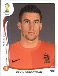 2014 Panini FIFA World Cup Brazil Stickers #137 Kevin Strootman Front