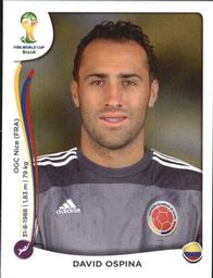2014 Panini FIFA World Cup Brazil Stickers #186 David Ospina Front