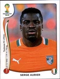 2014 Panini FIFA World Cup Brazil Stickers #226 Serge Aurier Front