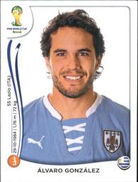 2014 Panini FIFA World Cup Brazil Stickers #271 Alvaro Gonzalez Front