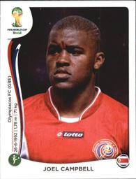 2014 Panini FIFA World Cup Brazil Stickers #296 Joel Campbell Front