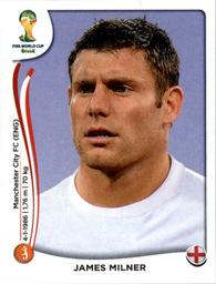 2014 Panini FIFA World Cup Brazil Stickers #311 James Milner Front
