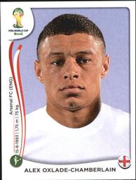 2014 Panini FIFA World Cup Brazil Stickers #313 Alex Oxlade-Chamberlain Front