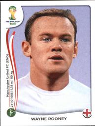 2014 Panini FIFA World Cup Brazil Stickers #316 Wayne Rooney Front