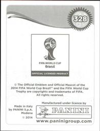 2014 Panini FIFA World Cup Brazil Stickers #328 Riccardo Montolivo Back