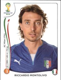 2014 Panini FIFA World Cup Brazil Stickers #328 Riccardo Montolivo Front
