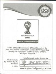 2014 Panini FIFA World Cup Brazil Stickers #329 Claudio Marchisio Back