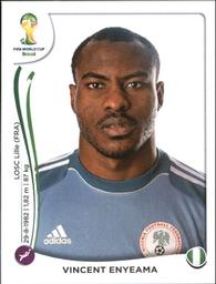 2014 Panini FIFA World Cup Brazil Stickers #471 Vincent Enyeama Front