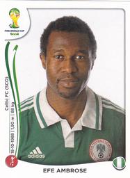 2014 Panini FIFA World Cup Brazil Stickers #473 Efe Ambrose Front