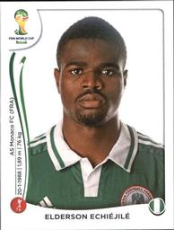 2014 Panini FIFA World Cup Brazil Stickers #475 Elderson Echiejile Front