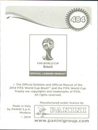 2014 Panini FIFA World Cup Brazil Stickers #484 Ahmed Musa Back