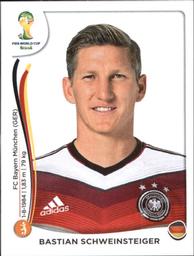 2014 Panini FIFA World Cup Brazil Stickers #497 Bastian Schweinsteiger Front