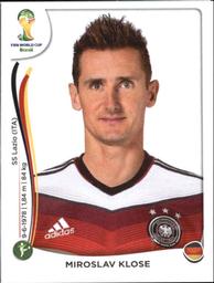 2014 Panini FIFA World Cup Brazil Stickers #506 Miroslav Klose Front
