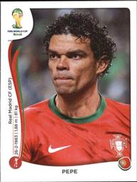 2014 Panini FIFA World Cup Brazil Stickers #510 Pepe Front