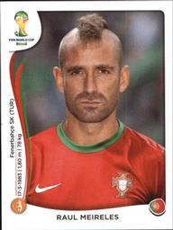 2014 Panini FIFA World Cup Brazil Stickers #519 Raul Meireles Front