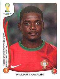 2014 Panini FIFA World Cup Brazil Stickers #520 William Carvalho Front