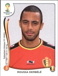 2014 Panini FIFA World Cup Brazil Stickers #574 Mousa Dembele Front