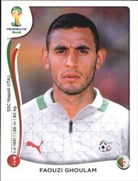 2014 Panini FIFA World Cup Brazil Stickers #591 Faouzi Ghoulam Front