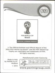 2014 Panini FIFA World Cup Brazil Stickers #612 Igor Denisov Back