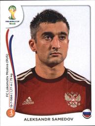 2014 Panini FIFA World Cup Brazil Stickers #616 Aleksandr Samedov Front
