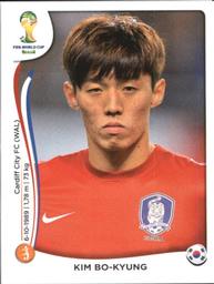 2014 Panini FIFA World Cup Brazil Stickers #634 Kim Bo-Kyung Front