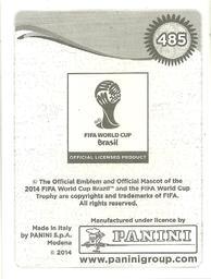 2014 Panini FIFA World Cup Brazil Stickers #485 Ideye Brown Back