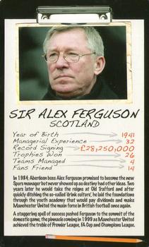 2006 Top Trumps Limited Editions Football Managers #NNO Sir Alex Ferguson Front