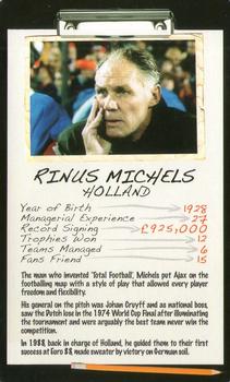 2006 Top Trumps Limited Editions Football Managers #NNO Rinus Michels Front