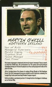 2006 Top Trumps Limited Editions Football Managers #NNO Martin O'Neill Front