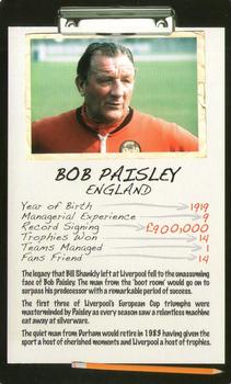 2006 Top Trumps Limited Editions Football Managers #NNO Bob Paisley Front