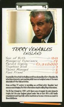 2006 Top Trumps Limited Editions Football Managers #NNO Terry Venables Front