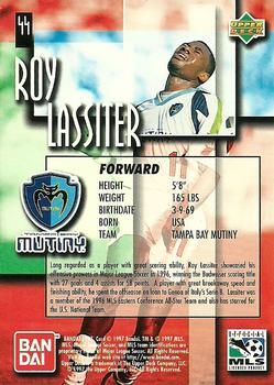 1997 Upper Deck MLS #44 Roy Lassiter Back