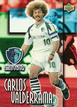 1997 Upper Deck MLS #45 Carlos Valderrama Front