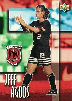 1997 Upper Deck MLS #46 Jeff Agoos Front