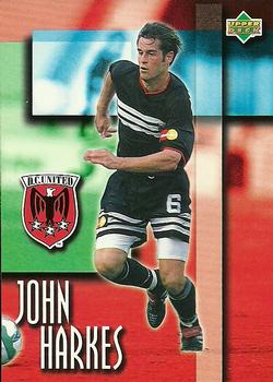 1997 Upper Deck MLS #49 John Harkes Front