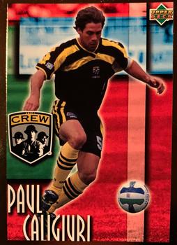1997 Upper Deck MLS - Gold #7 Paul Caligiuri Front