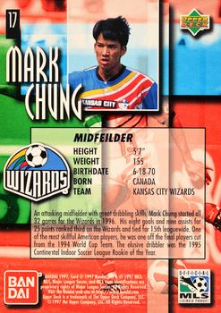 1997 Upper Deck MLS - Gold #17 Mark Chung Back