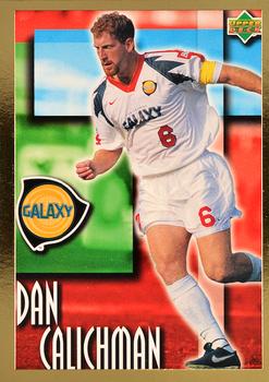 1997 Upper Deck MLS - Gold #21 Dan Calichman Front
