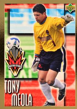 1997 Upper Deck MLS - Gold #28 Tony Meola Front
